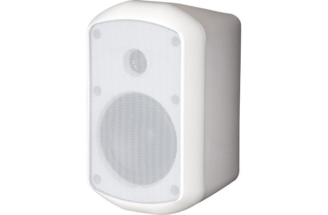 Enceinte murale 2 voies 50 W blanche EN 54