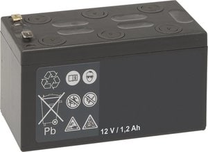 10651F | Batterie 12 Vcc/capacité de 12 Ah pour Alimentation AES