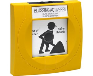 4900 | Handmelder geel blussing activeren