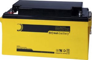 581732 | Batterie pour Alimentation Eléctrique de Sécurité 12 V / 65 Ah