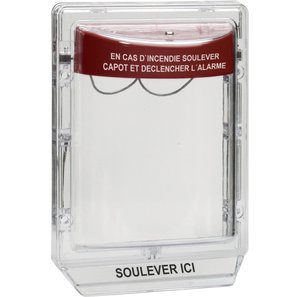781695 | Couvercle de protection transparent pour déclencheur manuel