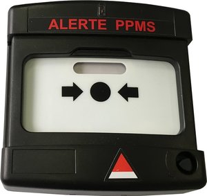 A.10011 | Déclencheur manuel Noir pour Alerte PPMS