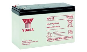 PS-1207 | Batterie (Yuasa) 12V 7Ah pour alimentation de sécurité