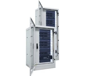 584903 | Upright cabinet with hinged frame 40 HU - 600 mm deep