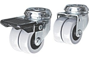 584933 | Wheels for upright cabinet, with brake