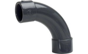 PIP-005-G | 90° bend (ABS) for 25 mm pipe