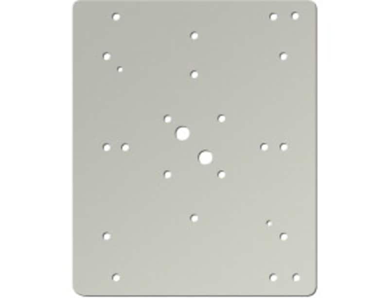 Mounting plate for ceiling bracket for detector/single reflector