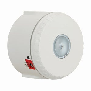 80451F | Diffuseur visuel d'Alarme Feu flash rouge base haute pour montage au plafond IQ8L-C