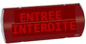 AL1 LED | Affiche lumineuse et sonore 