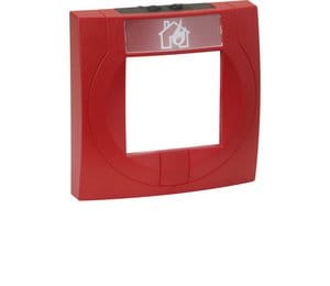 704900 | Gehäuse mit Glas, rot, ähnlich RAL 3020