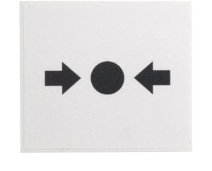 704975 | Ersatzglasscheibe für kleine Handmelder, EN 54 neutral