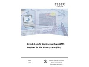 798655 | Betriebsbuch für Brandmeldeanlagen