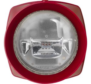 807224RR | IQ8Alarm Plus/FSo kombinierter akustischer und optischer Signalgeber EN 54-23 Kat. W, roter Blitz
