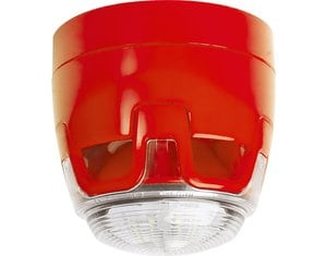 CWSS-RR-S3 | Kombisignalgeber EN 54-3, roter Blitz