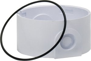 766238 | Unterteil mit seitlicher Kabeleinführung, weiß