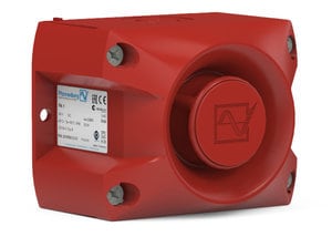 766432 | Akustischer Signalgeber PA 1, rot, 105 db(A) @ DIN-TON