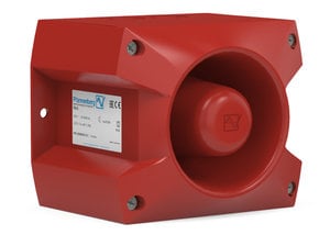 766433 | Akustischer Signalgeber PA 5, rot, 107 db(A) @ DIN-TON