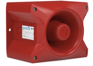 766434 | Akustischer Signalgeber PA 10, rot , 117 db(A) @ DIN-TON