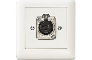 581320 | Flush-mounted XLR panel jack