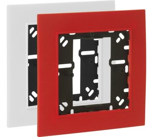 704967 | Mounting frame for small MCP, red and white